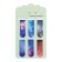 A set of magnetic bookmark for books Calligrata 6 pieces, "Universe", mix