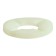 Silicone ashtray, with a lid, round, 8.3 x 4 cm, white