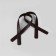 Handles for bag, pair, 52 ± 2 × 2 cm, brown color