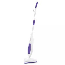 The steam mop Kitfort KT-1056, 1300 W, 450 ml, cord 4.7 m, white-violet