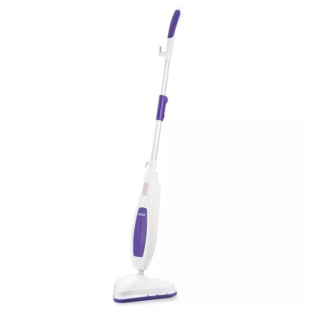 The steam mop Kitfort KT-1056, 1300 W, 450 ml, cord 4.7 m, white-violet