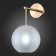 Sconces st. SL1133.501.01. Bopone. 1x40 watts, E27, 20x36 cm, brass color