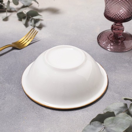 Porcelain bowl Balance, 300 ml, d = 15 cm, black color-2
