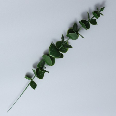 Decorative branch "Eucalypt", 39 × 4.5 × 4.5 cm-4