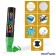 Cretaceous Munhwa "Black Board Jumbo" Green, 15 mm, water -based