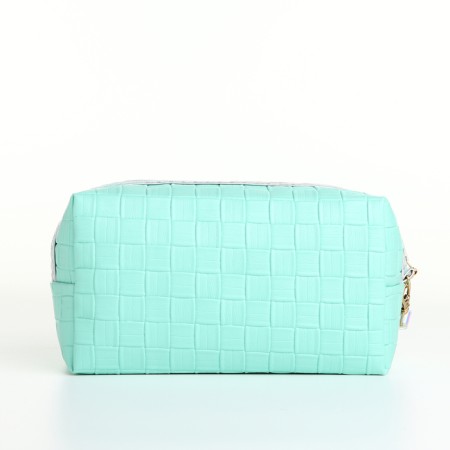 Lightning cosmetic bag, green color-2