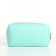 Lightning cosmetic bag, green color