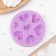 Mold "Openland Hearts", silicone, 9.5 × 9.5 cm, color mix