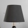 Glafira table lamp E27 40W black and gold 25x25x43 cm