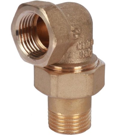 Detacible connection Stout SFT-0056-000012, corner, American, O-RING Ring, 1/2 "