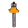 Clampicon Encor 46234, Komovic, on wood, D = 8 mm, R = 6.3 mm, 25.4 x 11 mm