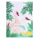 Set for creativity. Canvas for embroidery with a cross "Swans", 20 x 15 cm