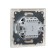 Luazon Lighting "Antei" switch, 10 A, 1 key, hidden, white