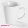 Coramic Dolyana mug Coffee Break, 370 ml, white color