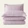 Arya Home Waves set, cover 180x240 cm, pillowcase 50x70 cm, lilac color