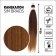 SIM-BRAIDS Kanecalon Two-color, corrugated, 65 cm, 90 gr, light/light blond color (#FR-6)