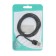 Luazon, Type -C - USB, 1 A, 1 m, black cable