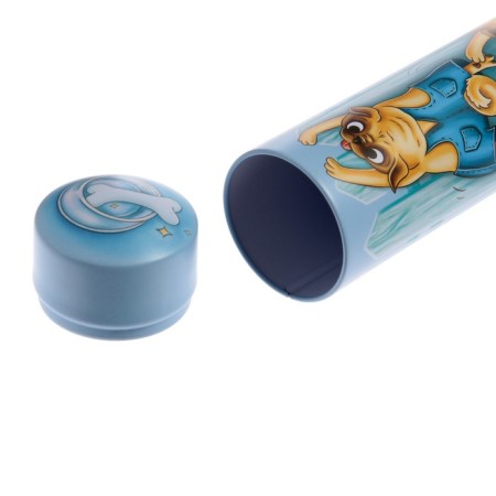 Metal Punal Metallic Puncture 47 x 195 mm, Phoenix "Pugs on the fence"-2