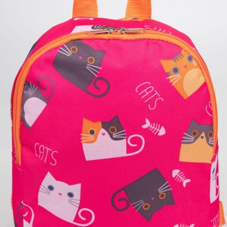 Baby backpack on lightning, pink color-4