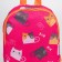 Baby backpack on lightning, pink color