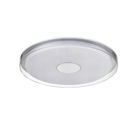 Flash lamp, 64W LED, 3000+6500K, 3840LM, silver color, chrome