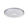 Flash lamp, 64W LED, 3000+6500K, 3840LM, silver color, chrome