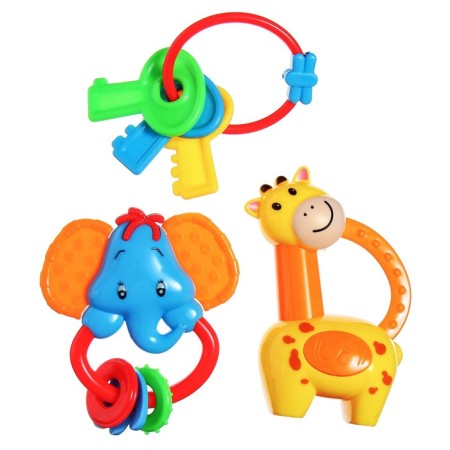 Set of rattles "Africa", 3 pcs, crush me-2