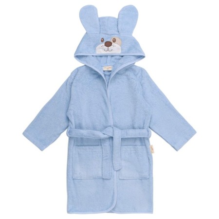 Children's robe "Zuma", age 5-6 years old, blue color