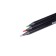 Pencils 24 colors Blackwoodcolor, plastic, three -sided, mix