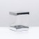 Box with PVC mini 10 x 10 x 12 cm "silver"