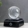 Souvenir glass backlight "Earth" d = 6 cm LED stand from 3AAA, USB wire 9x7x7 cm