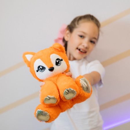 Soft toy "Fox", 20 x 17 cm-2