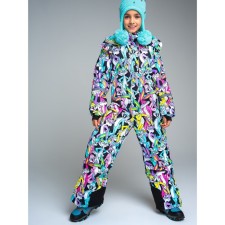 Winter overalls made of membrane fabric for a girl, height 146 cm