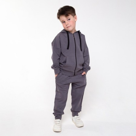 Costume (pants/sweatshirt) for a boy, color Fuma, height 158-2