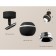 A set of rotary lamp with additional backlight Ambrella Light, Techno, XM1102002, GU5.3, Black Black Sand Color
