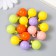 Suspension for creativity Plastic "Shar" Bright gloss mix 1.6x1.6x2.2 cm