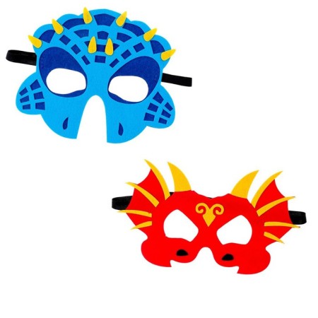 Carnival mask "Dracos", set 2 pcs., Fetr