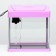 The Seastar HX-320F Aquarium includes: LED lamp, filter, 18 l, pink