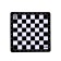 Chess field "Classic" 30 x 30 x 0.2 cm, rubber