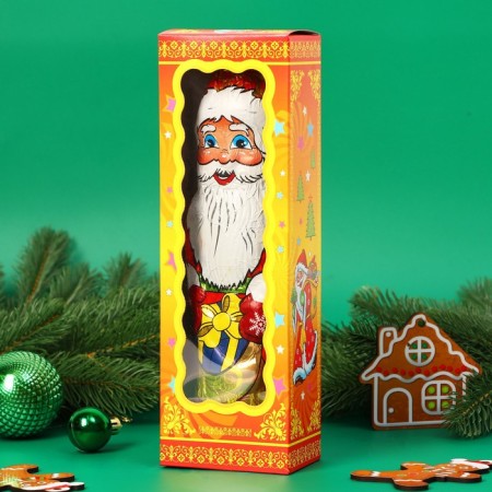 New Year. Chocolate figure "Santa Claus", 250 g-1