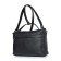 Female bag, genuine leather, 260x170x70 cm, black
