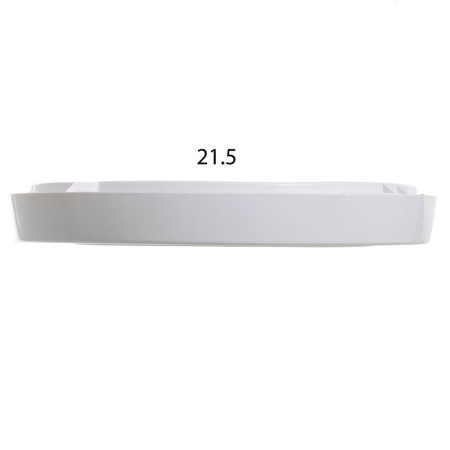 Lamp with the sound sensor "Lira" LED 8W white 21x21x2.5 cm-4