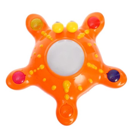The developing toy "sea star" moves, rotates 360 degrees, light and sound effects, mix-3