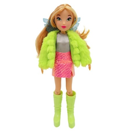 Winx Club Fashion Cormard Doll "Flora", with wings and accessories, 24 cm-1
