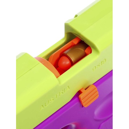 Children's “Glock” pistol, shoots soft bullets, shells fly out, automatic reloading-3