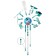 Steel pen for the mop Click System, telescopic, with hinges, 110-190 cm