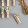 Decor for creativity Tree "clothespin. Sea animals on vacation" set of 10 pcs 4x2x1.2 cm