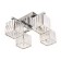 Ambrella Light Traditional, 4x40W E27 chandelier, chromium color