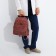 Women's backpack made of artificial leather with lightning, 1 pocket, pink color