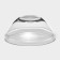 A set of glass salad bowls “Classic” with lids, 5 objects: 900/500/350/200/130 ml, blue color